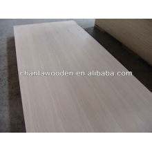 Chapa de madera de roble blanco de 2440x1220mm contrachapado de fantasía para muebles